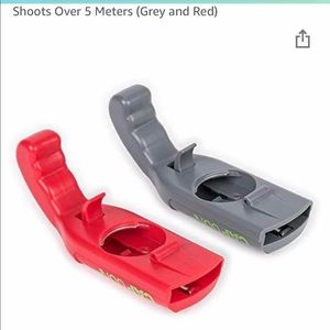 CapGun magnetic bottle opener shooter gun red&gray